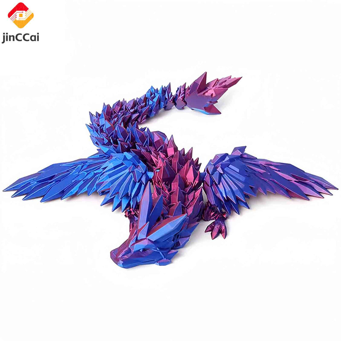 Soaring Dragon – Exquisite 3D Printed Flying Dragon, Eco-Friendly PLA, Detailed Fantasy Decor & Collectible Gift